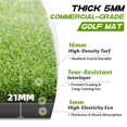 thumbnail image 2 of Alfombrilla de golf Bltend Golf Practice de 5 x 3 pies y 21 mm de grosor, 2 of 7