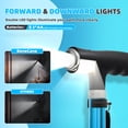 thumbnail image 3 of BeneCane Folding Cane with Dual LED Lights, Adjustable Quad Cane for Men and Women, Lightweight Aluminum Walking Cane with Self-Standing Base and Carry Bag, 3 of 8