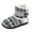 Black, variant on Women'S Warm Fleece-Lined Booties With Fuzzy Top Women'S Warm Indoor Ankle Boots Women's Cute Cartoon Warm Soft Plush Home Short Boots Cotton Shoes Women'S Slipper Clogs
