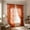 Orange, variant on Gallickan Pink Lace Sheer Curtain with Floral Embroidery, Rod Pocket Semi-Sheer Window Drape 63x55 Inches, for Home Decor, 1pc Curtains