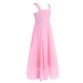 thumbnail image 6 of inhzoy Big Girls Chiffon Junior Bridesmaid Wedding Flower Girl Dress, 6 of 7