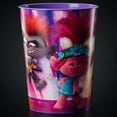 thumbnail image 3 of Amscan Trolls World Tour Purple 16 oz Party Favor Cups – 4 Count, 3 of 6