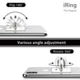thumbnail image 3 of Soporte de anillo de teléfono iRing Original Pearl White para iPhone, 3 of 6