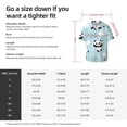 thumbnail image 3 of Daiia Cute Panda Bear Men's Linen Shirts Short Sleeve Casual Shirts Button Down Shirt for Men Beach Summer Wedding Shirt-Large, 3 of 6