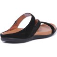 thumbnail image 3 of Strive Trio Women's Strappy Leather Sandal In Black Size 7.5/8, 3 of 6