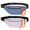 light blue+purple, variant on STCYLZFU Unisex Lightweight Sports Waist Pack – Adjustable Fanny Pack for Men and Women, Water-Resistant Running Belt Bag for Gym, Cycling, Hiking, Travel – Wear as Waist, Chest or Crossbody