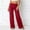 Red, variant on Women's Short Sleeve Crewneck T Shirt Lightweight Soft Blend Basic Tee Solid Color Casual Everyday Top for Spring Summer Fall Comfortable Daily Wear Essential
