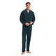 thumbnail image 1 of Apparonia Conjunto de Pijamas para Hombre Pijamas de Algodón con Cuello con Muescas para Hombre Ropa de Dormir de Manga Larga para Hombre con Bolsillos y Frente Fly Verde Bosque XXL, 1 of 6
