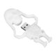 thumbnail image 5 of Disco U de dibujos animados con apariencia de calavera blanca Dispositivo de memoria flash de almacenamiento masivo de alta velocidad de 32 GB, 5 of 10