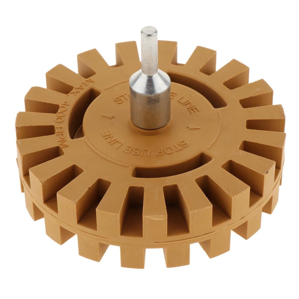 Caramel Tractor Wheel Pinstripe Remover Adhesive Tape Eraser Residue Removal