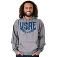 thumbnail image 5 of US Air Force Vintage Banner Logo Hoodie Sweatshirt Women Men Brisco Brands X, 5 of 6