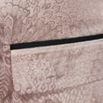 thumbnail image 4 of i.Finelong Men's Pink Patterned Tuxedo Jacket with Black Shawl Collar, 4 of 6