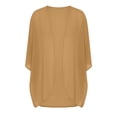 thumbnail image 5 of Perfectbot Women's Sheer Chiffon Open Front Cardigans Lightweight Elbow-Length Sleeve Kimono Summer Cover Ups, 5 of 8