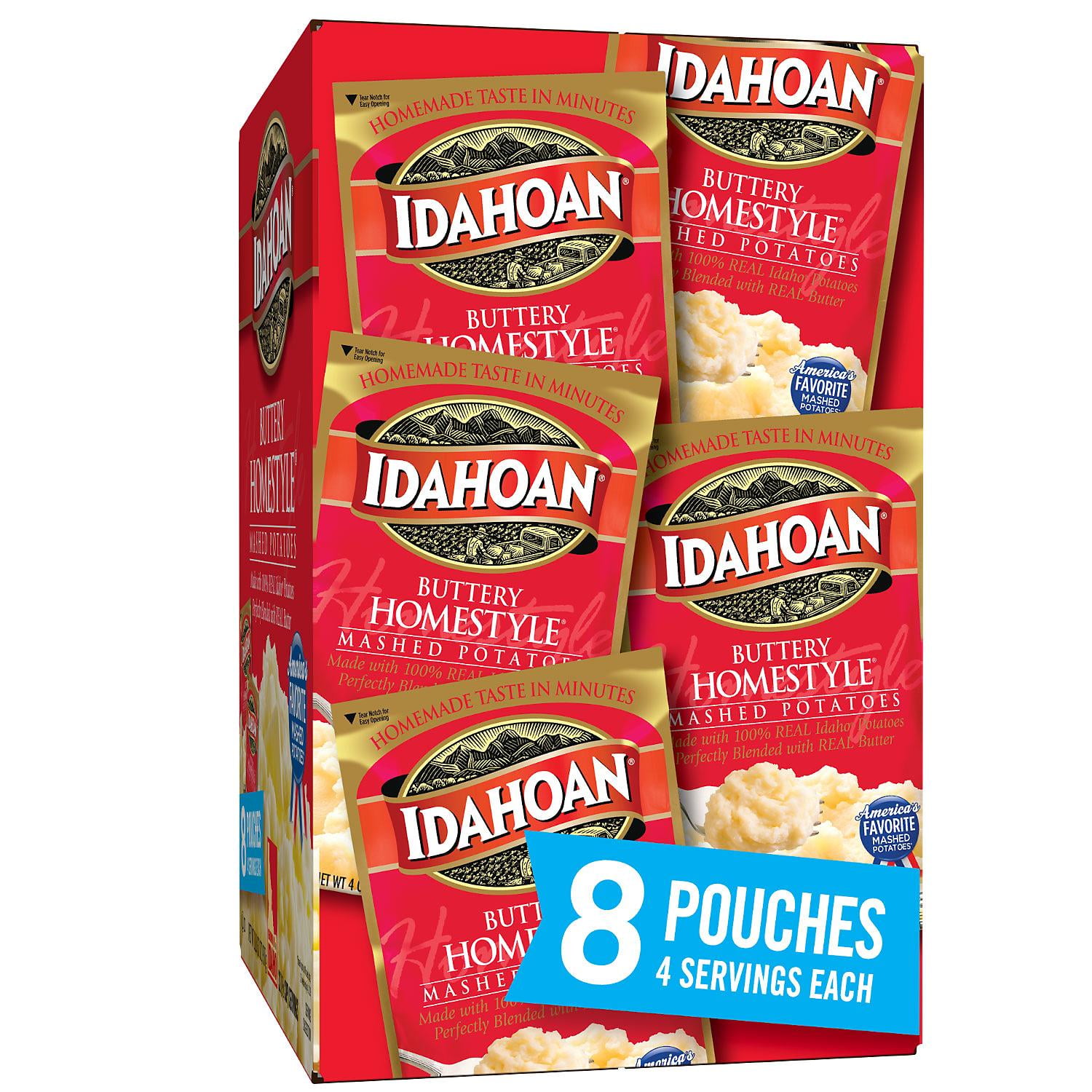 Idahoan® Baby Reds® Brand Mashed Potatoes Family Size, 8.2 oz - City Market