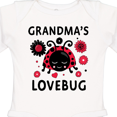 thumbnail image 4 of Inktastic Valentine's Day Grandma's Lovebug Girls Long Sleeve Baby Bodysuit, 4 of 5