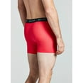 thumbnail image 3 of Bolter 4-Pack Men Nylon Spandex Performance Boxer Briefs (Large, Neons), 3 of 11