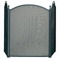 thumbnail image 3 of Uniflame Large 3 Fold Arched Iron Fireplace Screen With Woven Mesh - 54"Wx34"H, 3 of 3