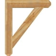 thumbnail image 3 of Ekena Millwork 6"W x 38"D x 46"H Traditional Craftsman Rough Sawn Bracket, Western Red Cedar, 3 of 4