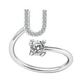 thumbnail image 1 of TIMIFIS Rings Knuckle Stacking Rings Women's Fashion Opening Ring Couple Ring Opening Letter Ring Jewelry Rings for Women;Teen Girls;Man - Summer, 1 of 1