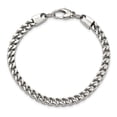 thumbnail image 4 of Chisel Stainless Steel Franco Link 9in Bracelet, 4 of 5