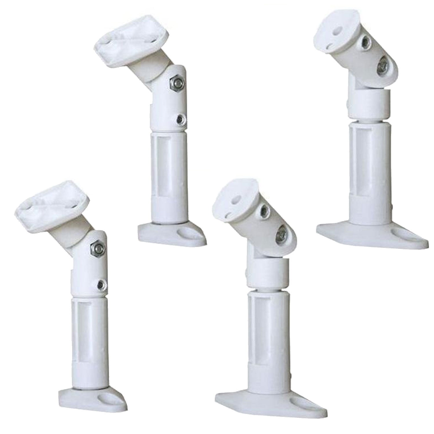 4 PACK UNIVERSAL CEILING WALL SATELLITE SPEAKER MOUNT BRACKETS HOME THEATER BOSE 