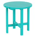 thumbnail image 1 of Afuera Living Table d'Appoint Ronde Contemporaine 18 Pouces Adirondack Turquoise, 1 of 6