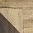 thumbnail image 3 of Nourison Natural Jute Solid Natural 8' x 10' Area Rug (8x10), 3 of 10