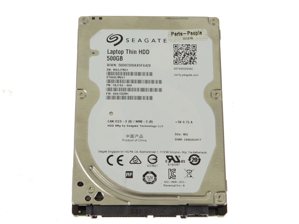 Seagate 500GB 7200 RPM SATA 6Gb/s 2.5 Hard Drive 