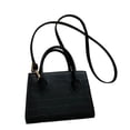 thumbnail image 1 of Bolso elegante Qarigey para mujer negro, bolso de hombro, cruzado, mano de obra fina, regalos prácticos, 1 of 6