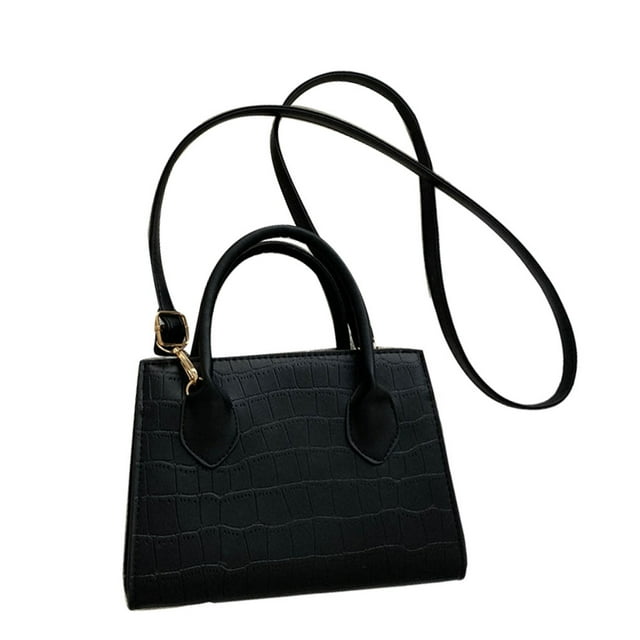 Bolso de hombro Sonducket de gran capacidad para mujer bolsos cruzados modernos y versátiles negro