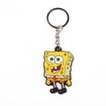 thumbnail image 4 of Llaveros de Bob Esponja para hombre y mujer, llaveros de PVC, muñeco de dibujos animados, Kawaii, Anime, Patricio, estrellas, bolsos, colgante, decoración de coche, lindo regalo, 4 of 5