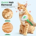thumbnail image 7 of Jewyow Pet Deshedding Brush for Dogs & Cats - Gentle Shedding Tool & Cleaning Comb for Short/Long Hair Pets,Green, 7 of 7