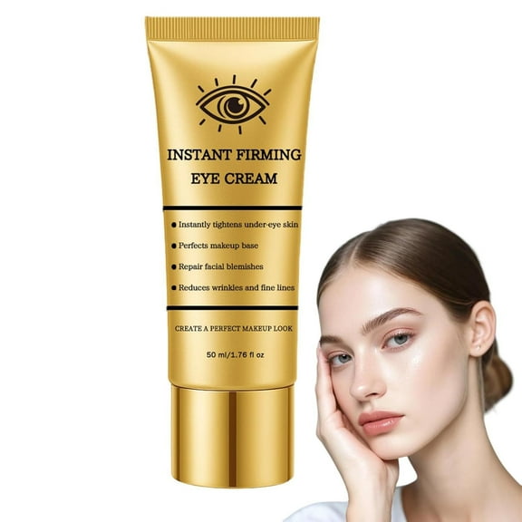 Instant Eye Tightener, Instant Under Eye Lift Serum, Temporary Eye Lift Cream, No-Filter Firming Primer, Quickly Reduces Dark Circles, Eye Bags, Puffiness and Fine Lines, 1.76 Fl Oz