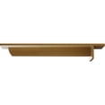thumbnail image 4 of Ekena Millwork 3"W x 14"D x 2"H Heaton Hidden Support Steel Bracket w/ 10" Support Depth, Hammered Gold, 4 of 11