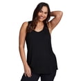 thumbnail image 4 of RBX Active Plus Size Women's Twist Back Soft Relaxed Tank Top Tunic, 4 of 5