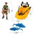 thumbnail image 3 of Set de juego acuático ArtCreativity Small con figura de acción y barco, 3 of 7