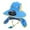 Blue, variant on Wide Brim Solar Fan Hat for Kids,Fishing Hat with Solar Fan USB Charging Children Fishing Hat for Outdoors