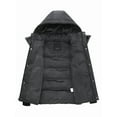 thumbnail image 3 of KVE Boy's Hooded Winter Coat Warm Puffer Jacket Thicken Quilted Coat with Removable Hood Grey 8, 3 of 7