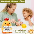 thumbnail image 2 of Muñeca motivacional de ganchillo Bdayption Mini Positive Chick, 2 of 7