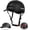 Matte Black, variant on Bike Helmet Adult - Bicycle Helmets for Men Women - with LED Rear Lights - Baseball Cap Style Adjustable Scooter Helmets for City Road Commuter Cycling Biking Skating