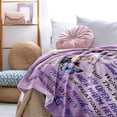 thumbnail image 3 of Birthday Gifts for Mother in Law, Mother in Law Gifts from Daughter in Law, Blanket for Mother in Law, Mother in Law Gift for Wedding Christmas Mother''s Day, Soft Throw Blanket Gift (Size: 50"x60"), 3 of 6