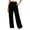 Black, variant on ManxiVoo Women's Lounge Pants Elastic Waist Soft Loose Fit Wide Leg Sweatpants for Women Cozy Casual Wear Home Relaxation Comfort Trousers L Size Blackish Green