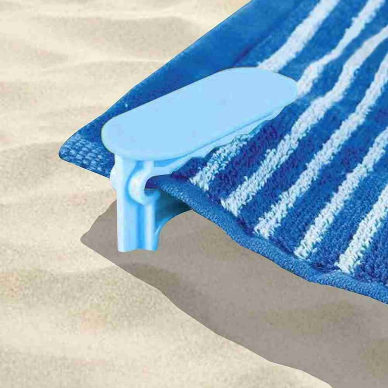 1pc Large Plastic Clothes Pin, Windproof Hanger Clip, Beach Towel