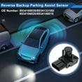 thumbnail image 2 of Sensor de estacionamiento de reversa No.8934160030 para Lexus RX350 2010-2012 para Lexus GX460 2010-2013 Sensor de asistencia de estacionamiento negro 1 Pc, 2 of 6