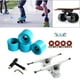 thumbnail image 5 of Soporte de puente tipo B para patineta, colgador, espaciador de herrajes para ruedas Azul plateado, 5 of 9