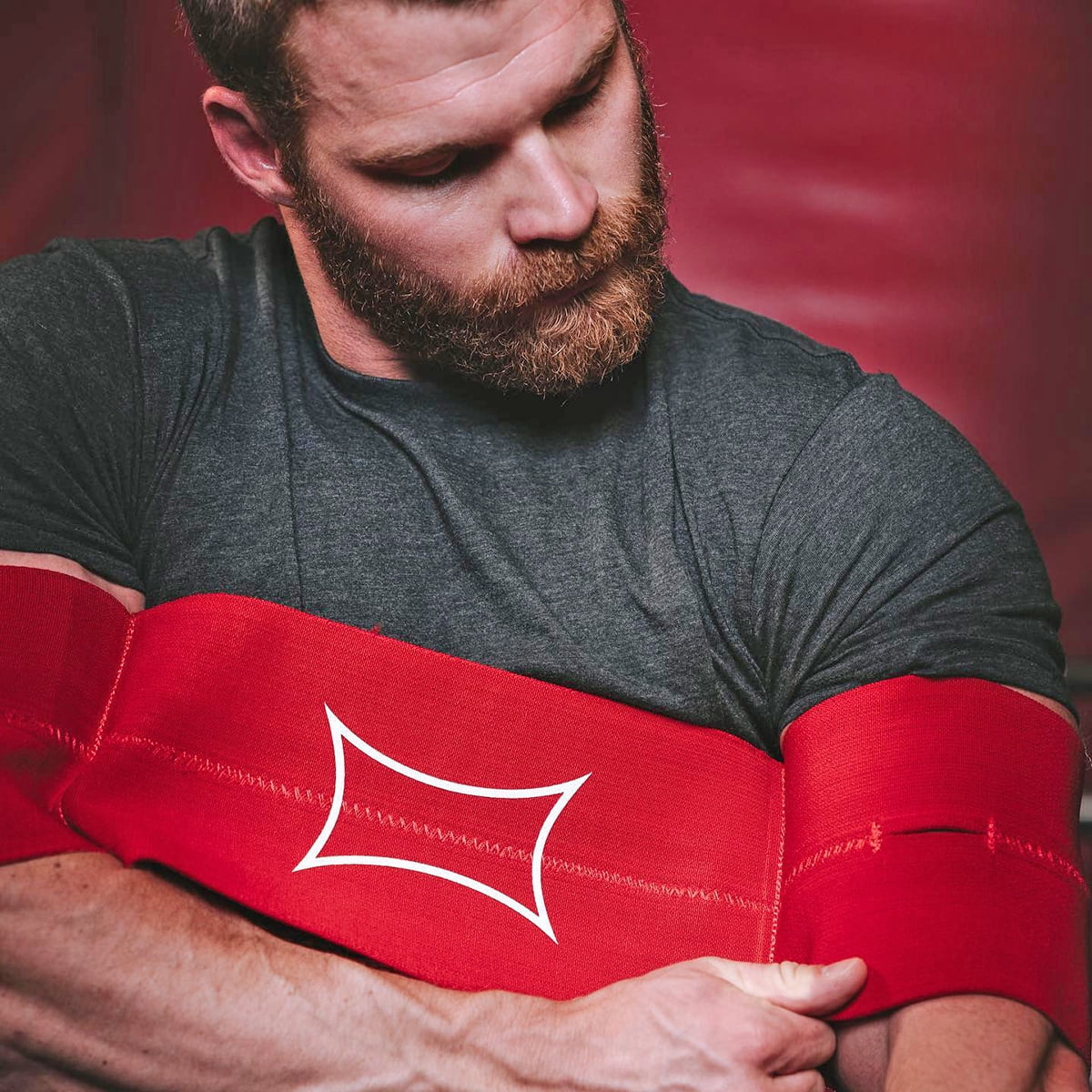 Sling Shot Original Power Lifting Band by Mark Bell - XL - Red