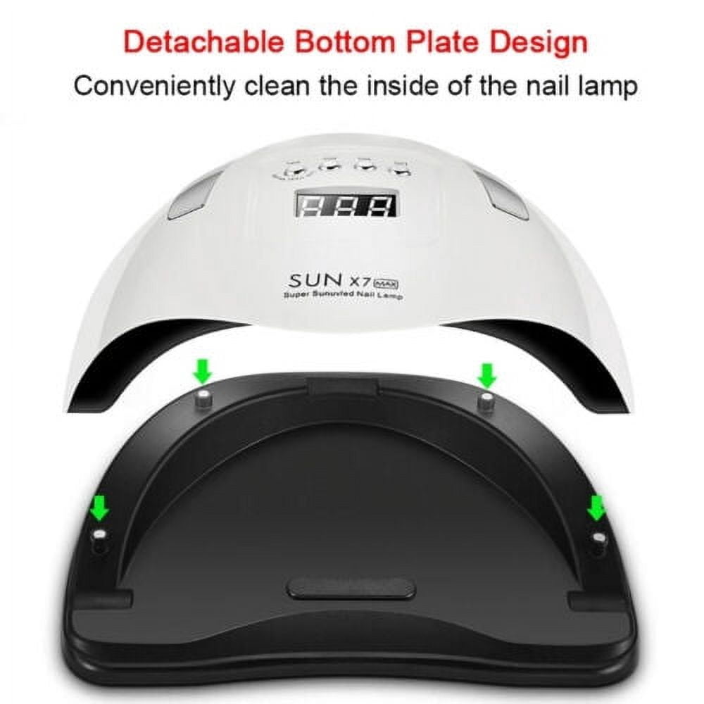 180W SUN Nail Lamp Dryer UV Light Gel Curing Machine Timer LED Professional Tool