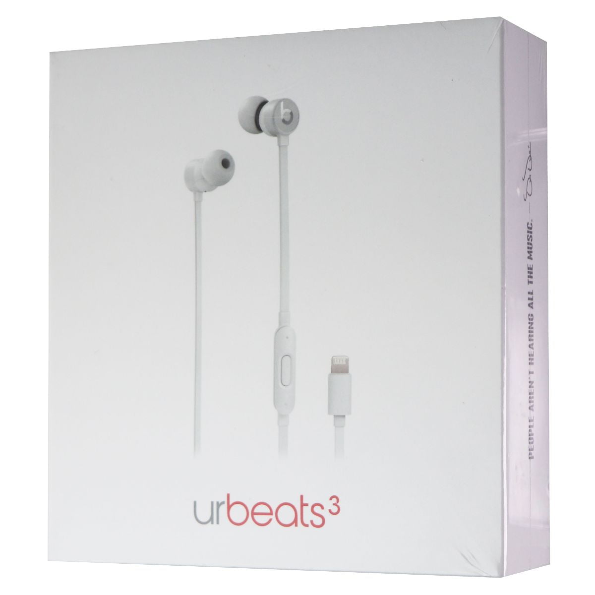 beats by dr dre urbeats3 black lightning connector earphones