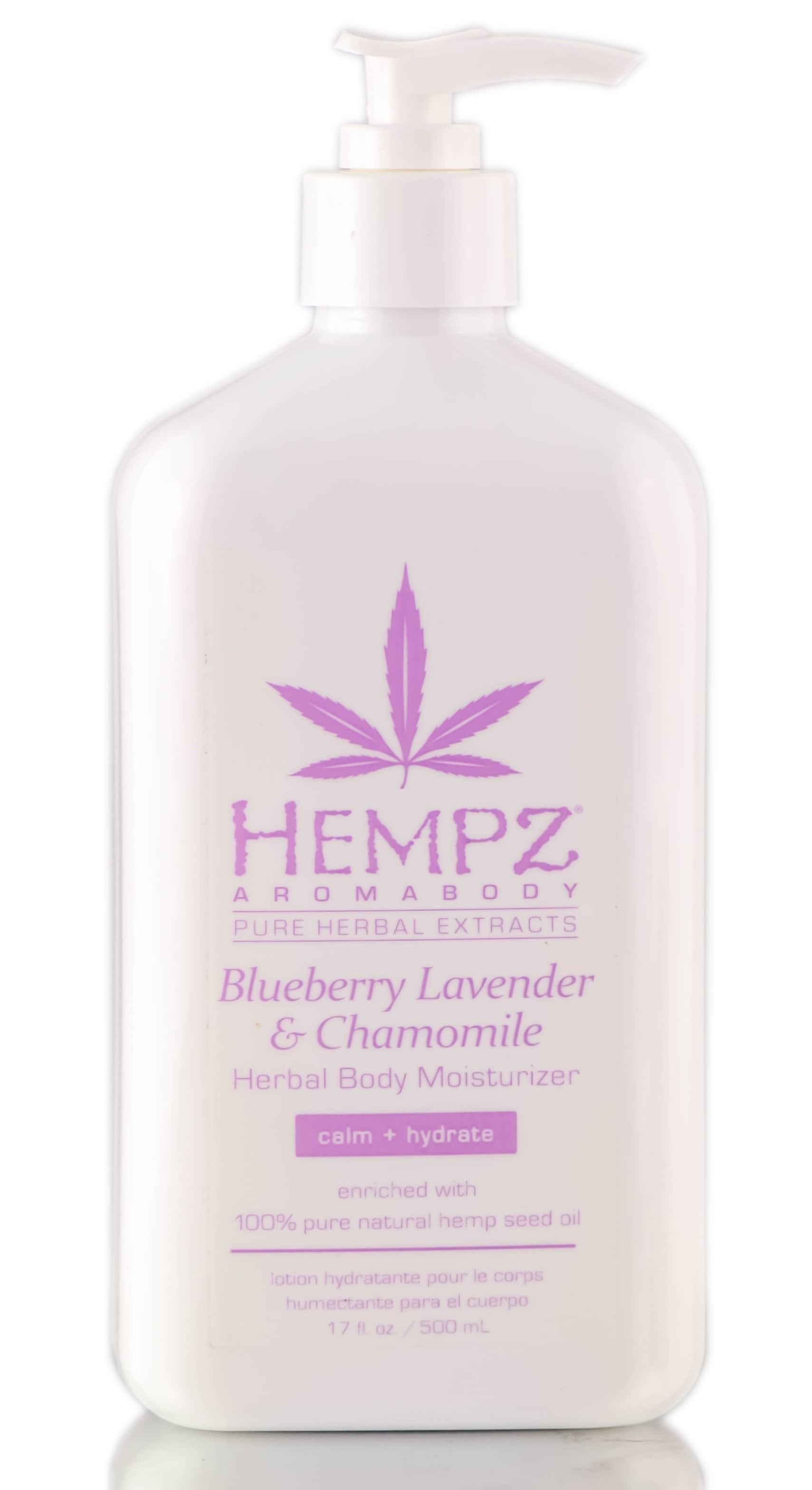 Hempz Blueberry Lavender & Chamomile Herbal Body Moisturizer - 17 oz
