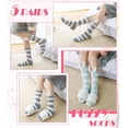 thumbnail image 2 of Fuzzy Socks for Women Soft Cozy Fluffy Winter Warm Slipper Socks Home Sleeping Animal Socks, 2 of 6